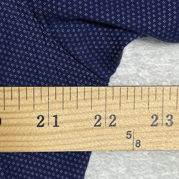 TED BAKER LONDON Button Down Shirt Men's 4 L Blue Cotton Stretch - Picture 6 of 17